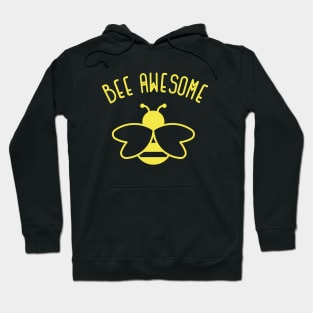 Bee Awesome Bee Pun Hoodie